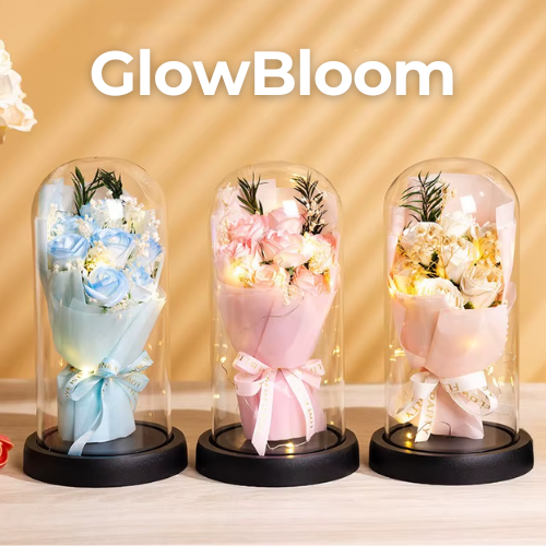GlowBloom - Blume die für immer hält