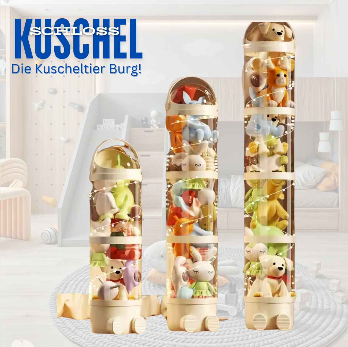 KuschelSchloss- Hier wohnen Kuscheltiere